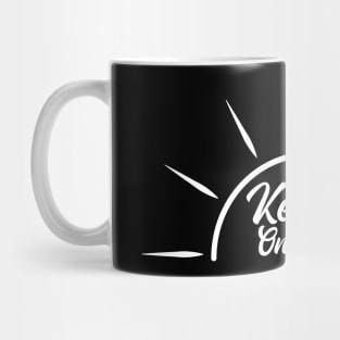 Keep On Shine Light White Mug